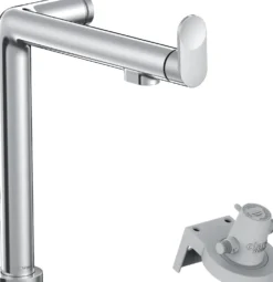 Keittiöhana Hansgrohe Aqittura M91 FilterSystem 240, 1jet, kromi