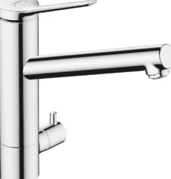 Keittiöhana Hansgrohe Zesis M33 200, pesukoneventtiili, CoolStart, 1jet, kromi
