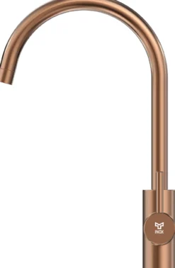 Keittiöhana INOX by Tammiholma Q1, APK-venttiili, C-juoksuputki, ruusukulta
