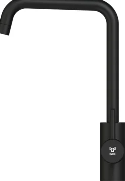 Keittiöhana INOX by Tammiholma Q1, APK-venttiilillä, J-juoksuputki, mattamusta