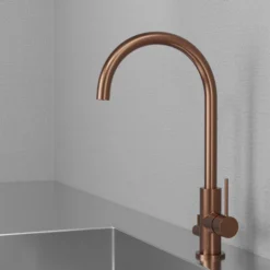Keittiöhana Scandtap Steel Equip Amber D APK-liitäntä kupari
