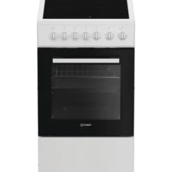 Keraaminen liesi Indesit I5V3PMW, 50cm, valkoinen