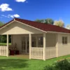 Kesämökki Skan Holz Alberta 1, 30m²