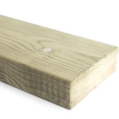 Kestopuu Oiva mänty mitallistettu 48x148 mm vihreä