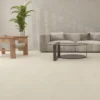 Kivikomposiittivinyylilankku DomusFlooring Kokkolinnun kalkkitammi, integroitu askeläänieriste