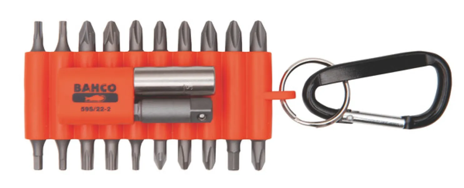 Kärkisarja Bahco Ph+pz+torx+hex, 25mm, 22 kpl