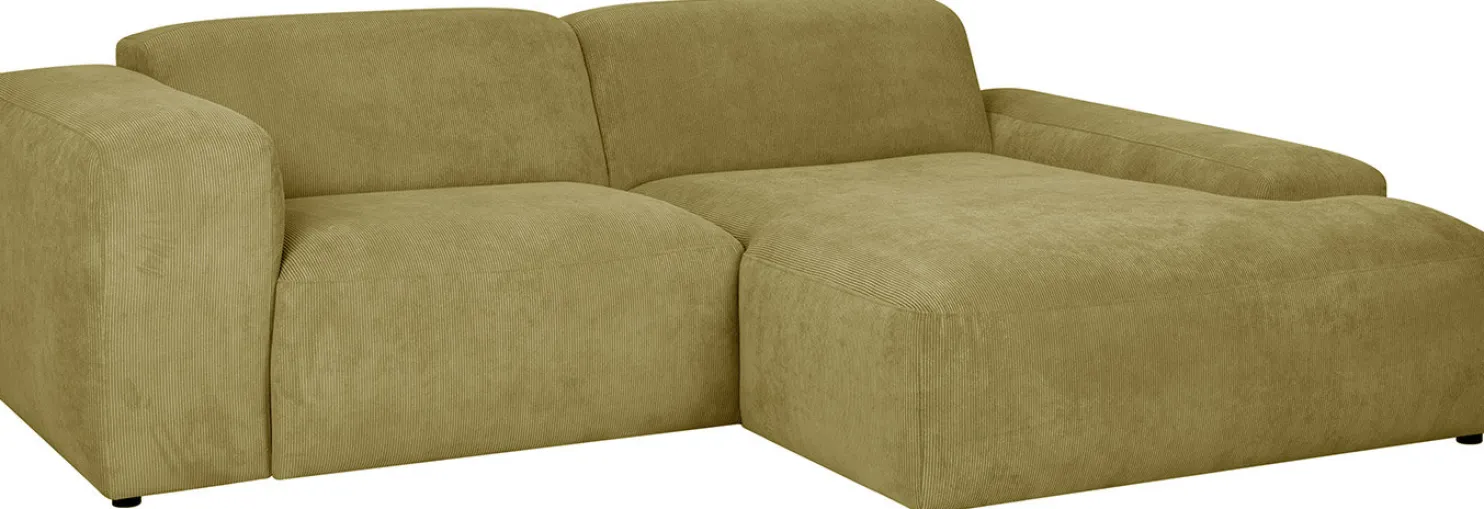 Kulmasohva Home4You LEHTE oikeakätinen, vihreä