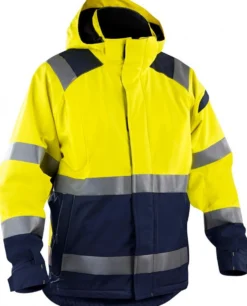 Kuoritakki Blåkläder Highvis 4987 keltainen/mariininsininen