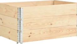 Kuormalavan reunukset 3 kpl 80x120 cm täysi mänty