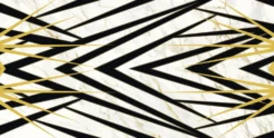 Kuviolaatta Pukkila Lush Palm Calacatta oro kiillotettu sileä 594x1190 mm