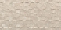 Kuviolaatta Pukkila Piazen Ivory Cubic himmeä struktuuri 600x300 mm