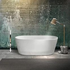 Kylpyamme Bathlife Lugn 1600x800 mm valkoinen