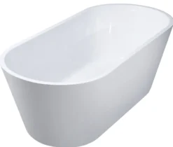 Kylpyamme Lykke Polar Deluxe, akryyli, valkoinen, eri kokoja
