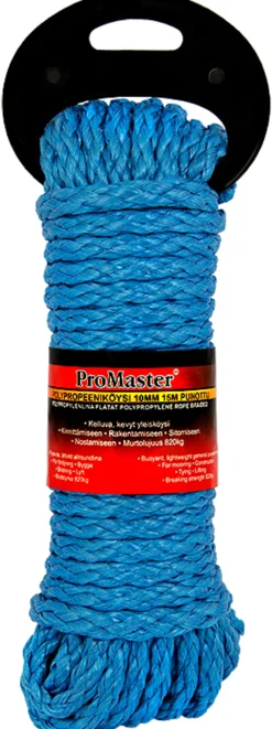 Köysi ProMaster PP 10 mm punottu 15 m