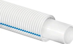 Käyttövesiputki Uponor Aqua Pipe suojaputkessa valkoinen/sininen 15x2.5 mm 25/20 mm 50m