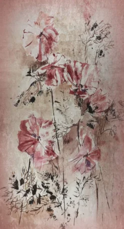 Käytävämatto Linento Mu150, 80x150cm, puuteriroosa