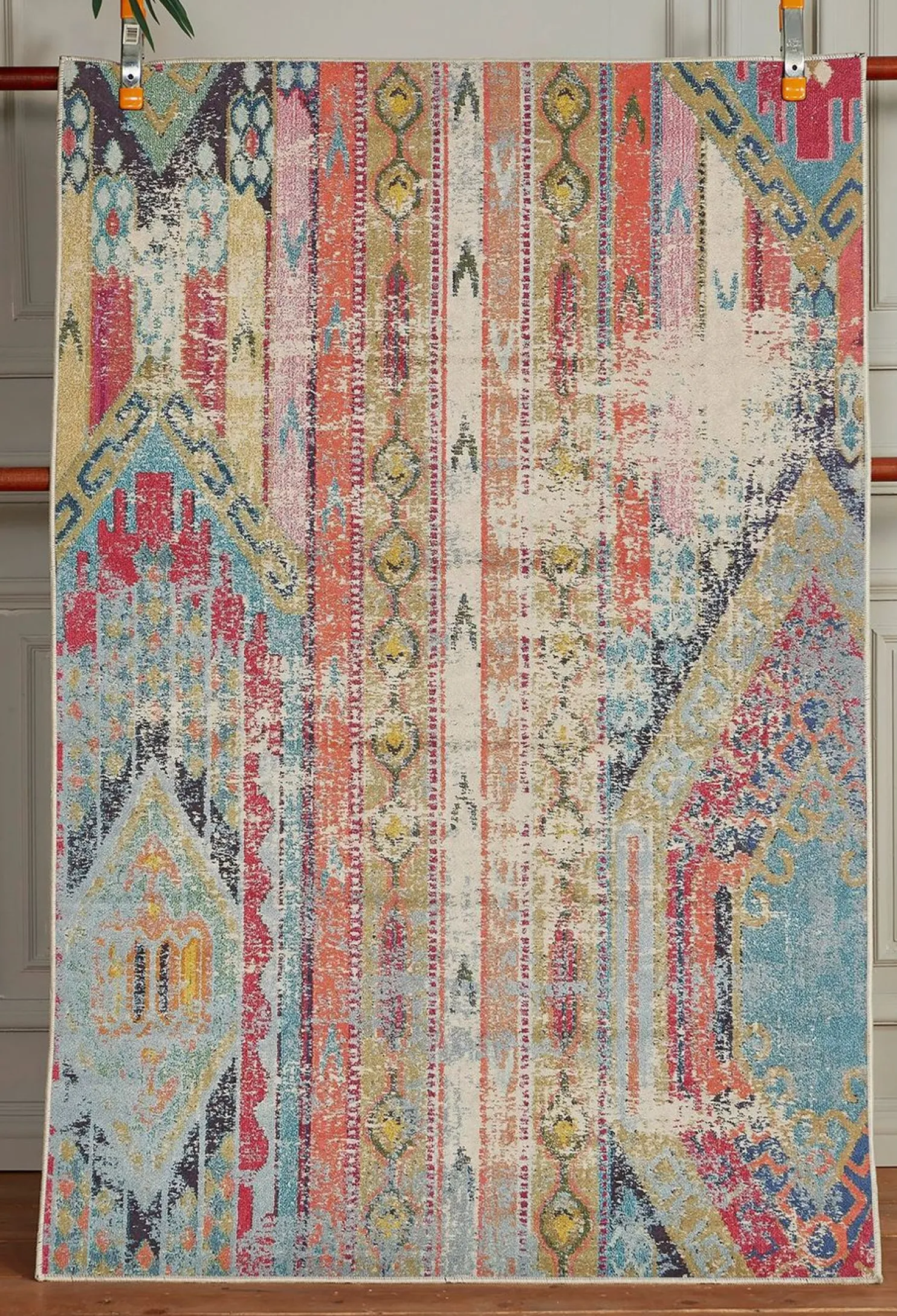 Käytävämatto Linento Woopamuk276, 80x150cm, monivärinen