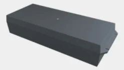 Laituriponttoni Inora 145, 25x50x120cm harmaa