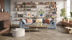 Laminaatti Tarkett Woodstock Herringbone Chester Oak Light