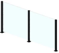 Lasielementti Green Land Patio 100x100 cm eri värejä