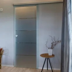 Lasiliukuovi kirkas 9x21 asennusaukkoon