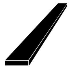 Lattatanko teräs 25x100 mm S355J0 pituus 6 m