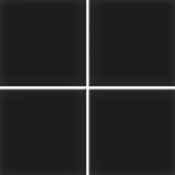 Lattialaatta Pukkila Color Black, himmeä, sileä, 97x97mm