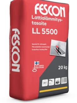 Lattialämmitystasoite Fescon LL 5500 20 kg
