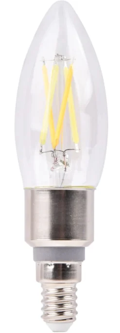 LED-filamenttilamppu Emax Smart Home WIFI C35/E14 5,5 W 500 lm CCT 2700-6500 K himmennettävä