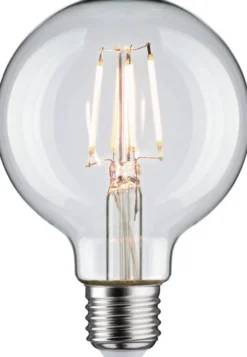 LED-filamenttilamppu Paulmann Globe, G80, E27, 470lm, 4.8W, 4000K, kirkas