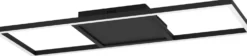 LED-Kattovalaisin Eglo connect.z Calagrano-z 21W 64x24x4,5cm RGBW musta/valkoinen