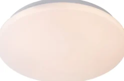 LED-kattovalaisin Lucide Otis Ø26 cm 1x14W opaali