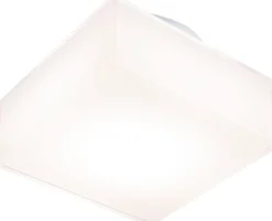 LED-kattovalaisin Paulmann Maro Square, IP44, 3000K, valkoinen