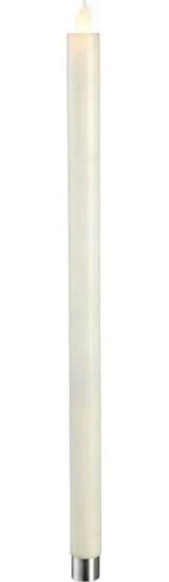 LED-kruunukynttilä Star Trading Twinkle 40 cm valkoinen 2 kpl