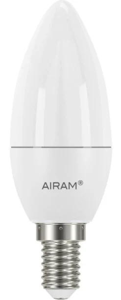 LED-kynttilälamppu Airam Pro C35 830, E14, 3000K, 470lm