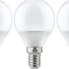 LED-lamppu Paulmann Drop, E14, 470lm, 5.5W, 2700K, opaali, 3kpl
