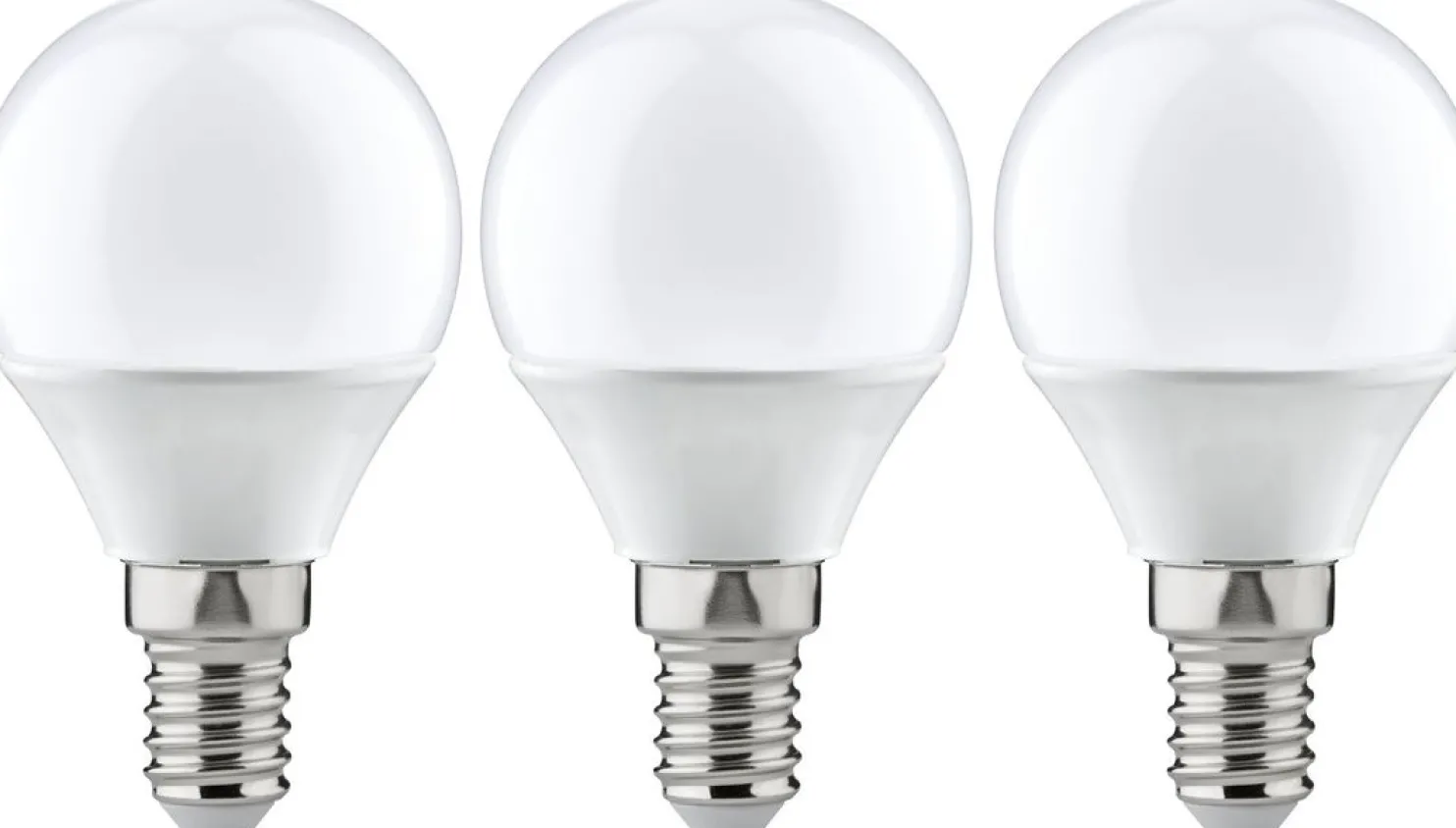 LED-lamppu Paulmann Drop, E14, 470lm, 5.5W, 2700K, opaali, 3kpl