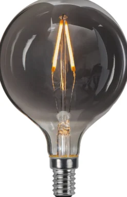 LED-lamppu Star Trading Decoled Smoke 355-62, Ø80x124mm, E14, G80, 1.5W, 2100K, 45lm