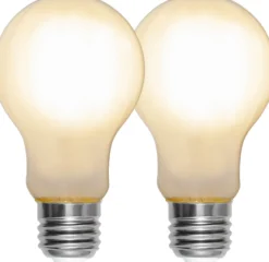 LED-lamppu Star Trading Frosted Filament 339-03, Ø60x108, E27, A60, 4.5W, 2700K, 470lm, 2kpl