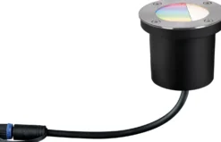 LED-Maavalaisin Paulmann Plug & Shine upotettava RGBW
