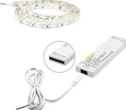 LED-nauha Limente 2 m IP20/IP44 24V 4000K + virtalähde