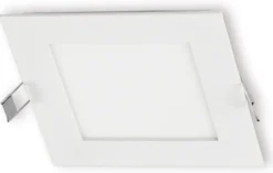 LED-paneeli Ensto Velox ALSD168NU 168x168x19mm IP44 14W 830/840 valkoinen
