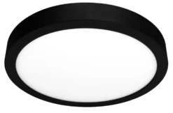 LED-paneeli Harju, uppo/pinta, himmennettävä, IP20, 4000K, musta, eri tehoja