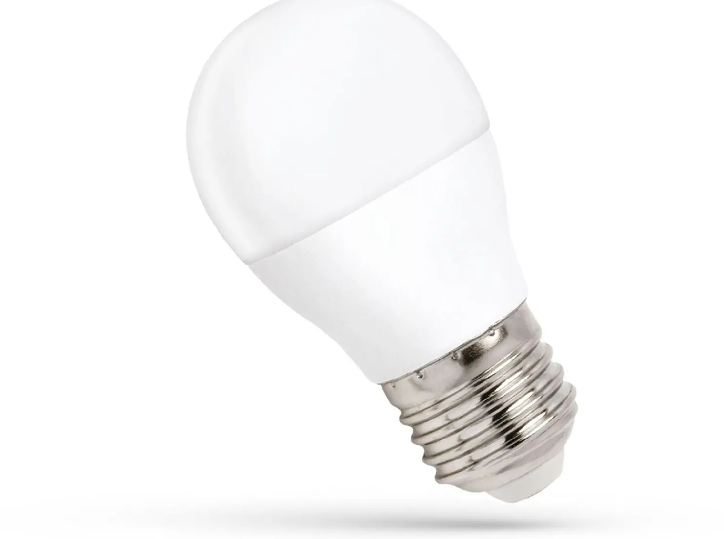 LED-päivänvalolamppu Spectrum E27 pallo 8W 230V 6000K