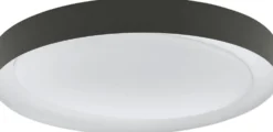 LED-Plafondi Eglo Laurito Ø49cm harmaa
