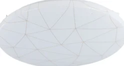LED-Plafondi Eglo Rende 19.5W Ø38cm valkoinen/kulta