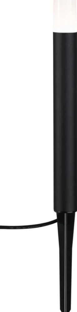 LED-pollarivalaisin Paulmann Plug & Shine Flarea, IP65, 3000K, musta, eri kokoja