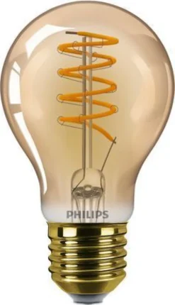 LED-sisustuslamppu Philips MASTER Value E27 818 250lm A60 4W GOLD