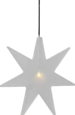 LED-tähti Star Trading Karla 300x330x10mm huurrettu