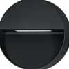 LED-ulkoseinävalaisin Eglo Maruggio, Ø15cm, musta